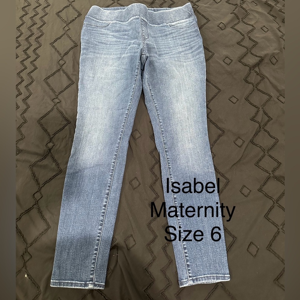 NWOT women’s maternity size 6 Isabel jeans